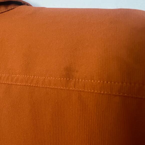 5.11 Large Tactical Series Mens Orange Conceal Shirt Vented Button Up - Picture 7 of 10